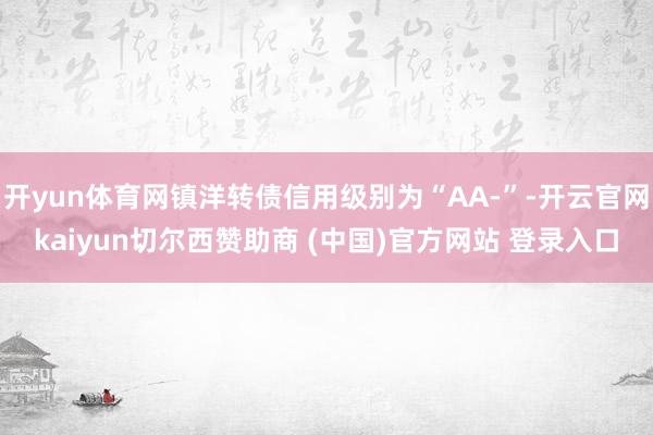开yun体育网镇洋转债信用级别为“AA-”-开云官网kaiyun切尔西赞助商 (中国)官方网站 登录入口