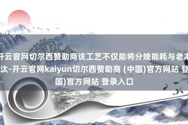 开云官网切尔西赞助商该工艺不仅能将分娩能耗与老本大幅裁汰-开云官网kaiyun切尔西赞助商 (中国)官方网站 登录入口