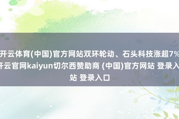 开云体育(中国)官方网站双环轮动、石头科技涨超7%-开云官网kaiyun切尔西赞助商 (中国)官方网站 登录入口