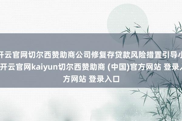 开云官网切尔西赞助商公司修复存贷款风险措置引导小组-开云官网kaiyun切尔西赞助商 (中国)官方网站 登录入口